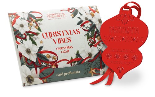 NASOTERAPIA CARD PROFUMATA SINGOLA CHRISTMAS LIGHT - Farmacia Bartoli