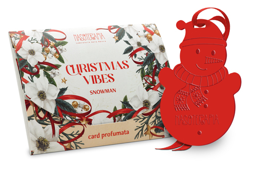 NASOTERAPIA CARD PROFUMATA SINGOLA SNOWMAN - Farmacia Bartoli