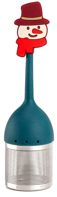 NEAVITA FILTRO IN ACCIAIO E SILICONE PUPAZZO DI NEVE - Farmacia Bartoli