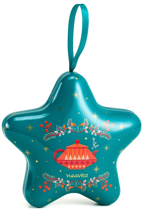 NEAVITA INFUSO ARANCIA E CANNELLA FILTROSCRIGNO IN STELLA DI NATALE 8 FILTRI DA 3,5 G - Farmacia Bartoli