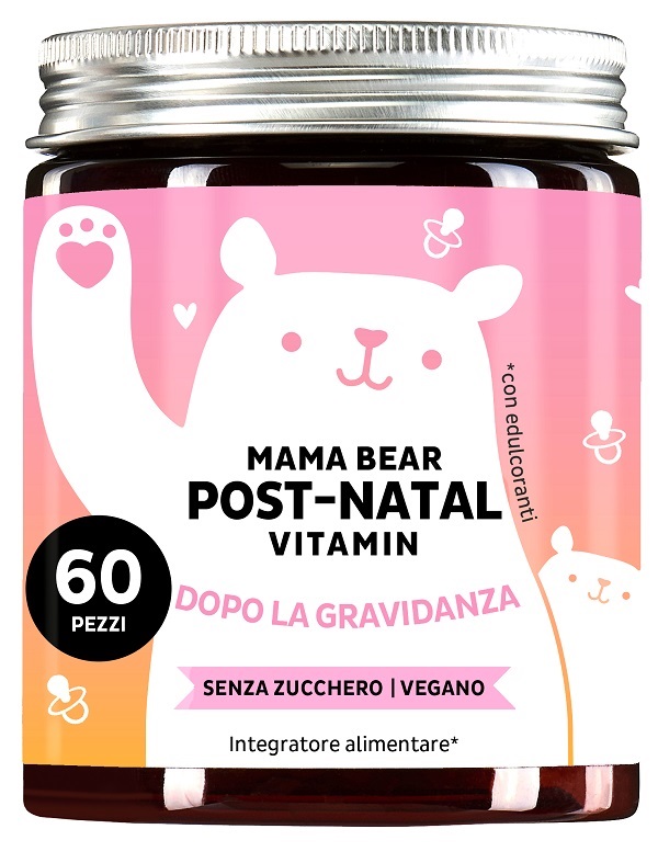MAMA BEAR POST-NATAL 60 CARAMELLE GOMMOSE - Farmacia Bartoli