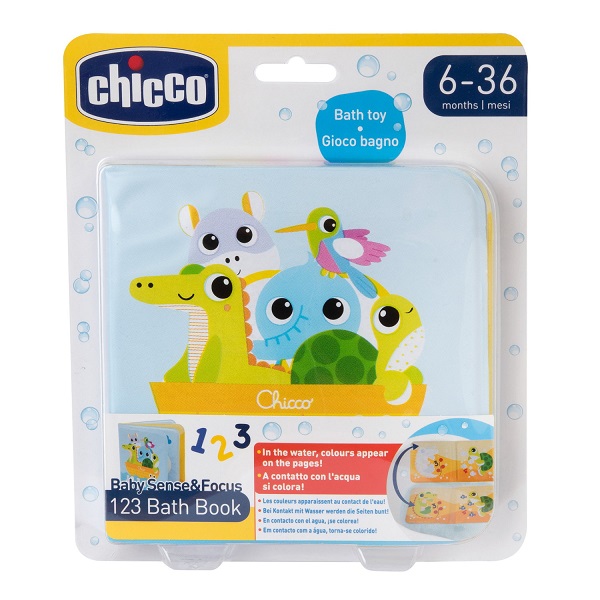 CHICCO GIOCO BABY SENSE&FOCUS 123 LIBRO BAGNO - Farmacia Bartoli