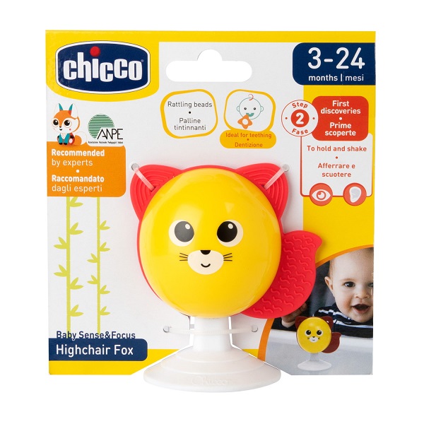CHICCO GIOCO BABY SENSE&FOCUS GIOCO SEGGIOLONE VOLPE - Farmacia Bartoli
