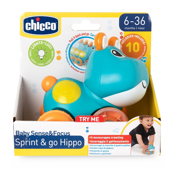 CHICCO GIOCO BABY SENSE&FOCUS HIPPO SPRINT&GO - Farmacia Bartoli