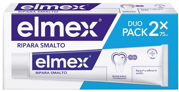 ELMEX RIPARA SMALTO 2 PEZZI 75 ML - Farmacia Bartoli