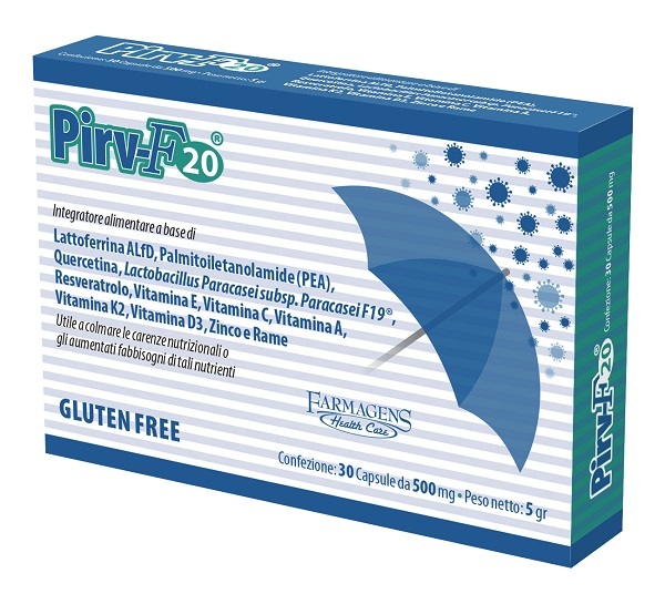 PIRV F20 30 CAPSULE 500 MG - Farmacia Bartoli
