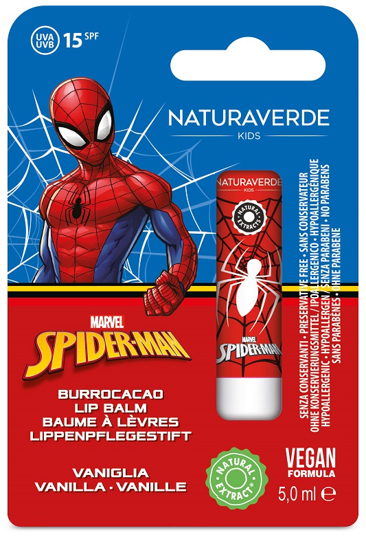 SPIDERMAN BURROCACAO VANIGLIA RESTYLING 5 ML - Farmacia Bartoli