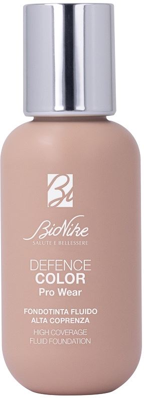 DEFENCE COLOR PRO WEAR FONDOTINTA FLUIDO ALTA COPRENZA N3 SAND 50 ML - Farmacia Bartoli