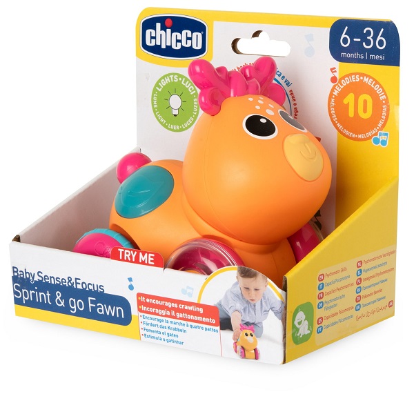 CHICCO GIOCO BABY SENSE&FOCUS CERBIATTO SPRINT&GO - Farmacia Bartoli