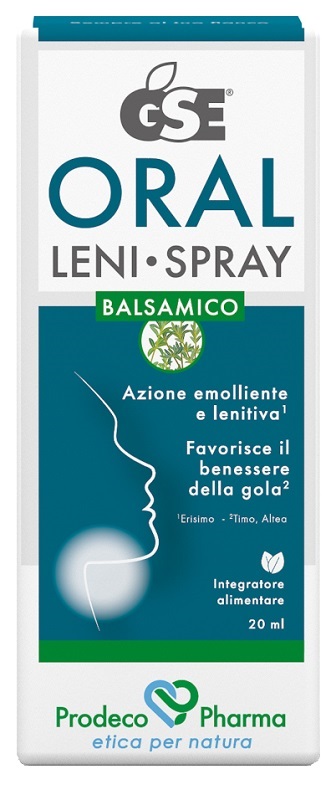 GSE ORAL LENI SPRAY 20 ML - Farmacia Bartoli