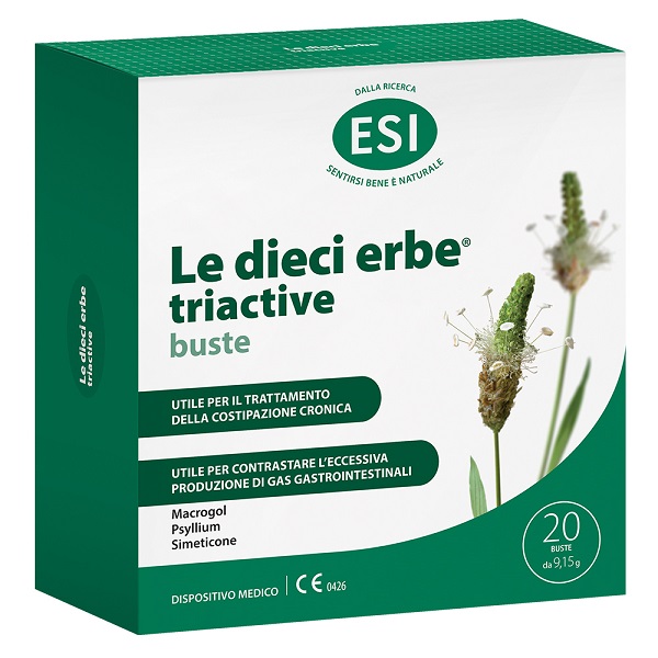 ESI LE DIECI ERBE TRIACTIVE 20 BUSTINE - Farmacia Bartoli