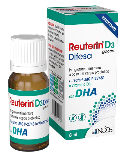 REUTERIN D3 DIFESA GOCCE CON DHA 8 ML - Farmacia Bartoli