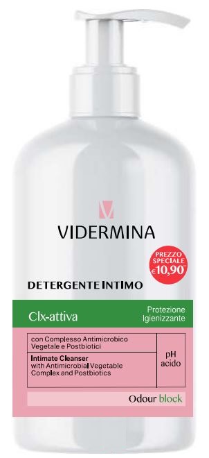 VIDERMINA CLX DETERGENTE INTIMO 500 ML NUOVA FORMULAZIONE SPECIAL PRICE - Farmacia Bartoli