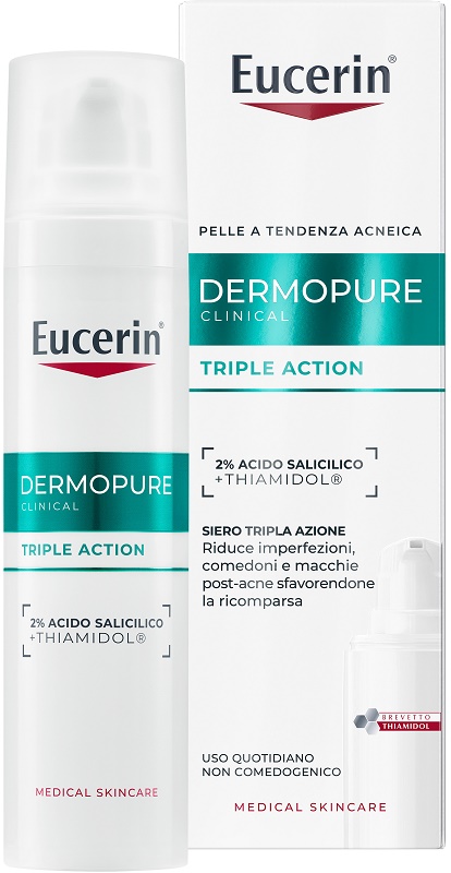 EUCERIN DERMOPURE CLINICAL SIERO TRIPLA AZIONE 40 ML - Farmacia Bartoli