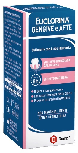 EUCLORINA GENGIVE E AFTE COLLUTORIO 200 ML - Farmacia Bartoli