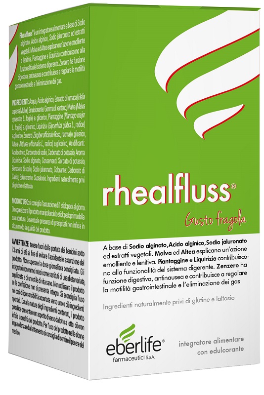 RHEALFLUSS FRAGOLA 20 STICKPACK DA 10 ML - Farmacia Bartoli