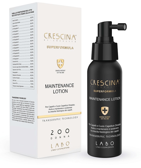 CRESCINA RI-CRESCITA 200 MAINTENANCE LOTION DONNA 100 ML - Farmacia Bartoli
