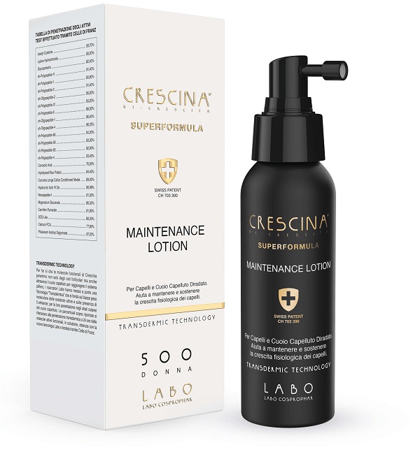 CRESCINA RI-CRESCITA 500 MAINTENANCE LOTION DONNA 100 ML - Farmacia Bartoli