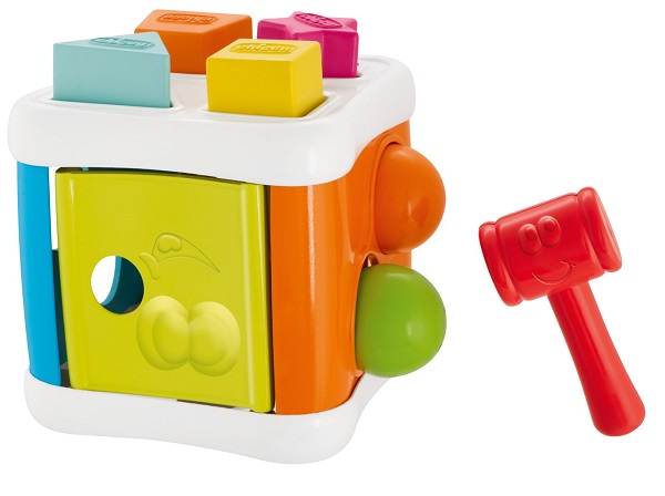 CHICCO GIOCO 2 IN 1 CUBO INCASTRA & MARTELLA 2022 - Farmacia Bartoli