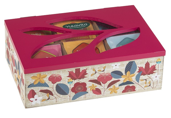 NEAVITA COFANETTO LEGNO BIO ROSA 30 FILTRI TISANE ASSORTITE - Farmacia Bartoli
