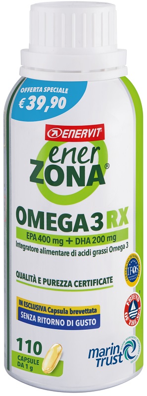 ENERZONA OMEGA 3 RX 110 CAPSULE 1 G OFFERTA SPECIALE - Farmacia Bartoli