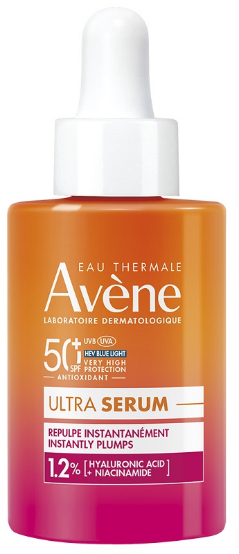 EAU THERMALE AVENE SOLARE ULTRA SIERO RIMPOLPA IMMEDIATAMENTE SPF50+ 30 ML - Farmacia Bartoli