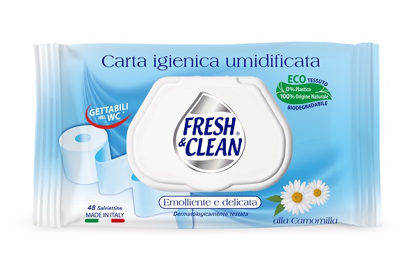 FRESH&CLEAN CARTA IGIENICA UMIDIFICATA 48 PEZZI - Farmacia Bartoli