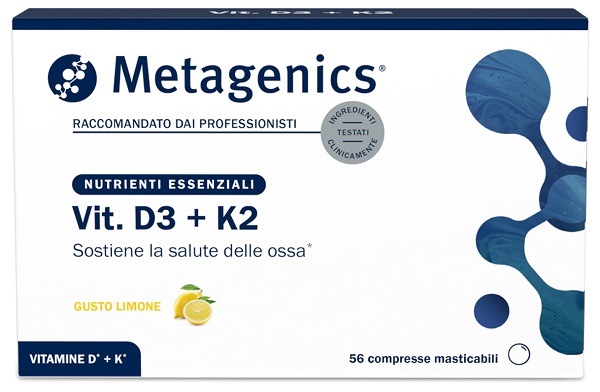 VIT D3+K2 56 COMPRESSE MASTICABILI - Farmacia Bartoli