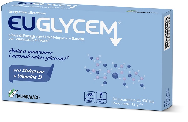 EUGLYCEM 30 COMPRESSE DA 400 MG SENZA GLUTINE SENZA LATTOSIO - Farmacia Bartoli