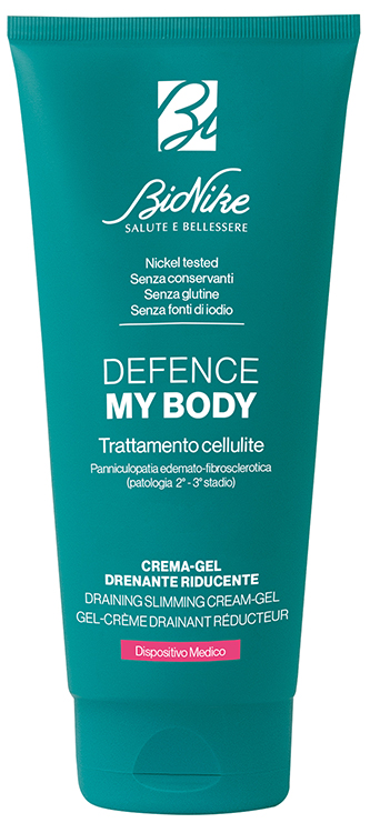 DEFENCE MY BODY TRATTAMENTO CELLULITE CREMA-GEL DRENANTE RIDUCENTE 75 ML - Farmacia Bartoli