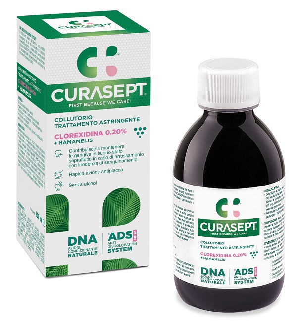 CURASEPT COLLUTORIO ADS DNA TRATTAMENTO ASTRINGENTE 200 ML - Farmacia Bartoli