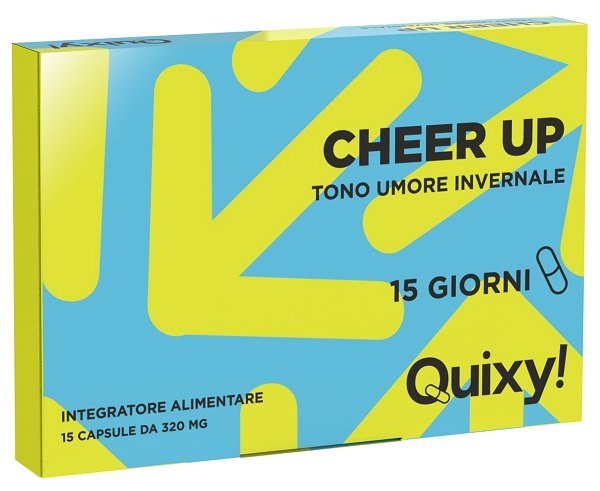 QUIXY FARMACIA CHEER UP-TONO UMORE INVERNALE 15 CAPSULE - Farmacia Bartoli
