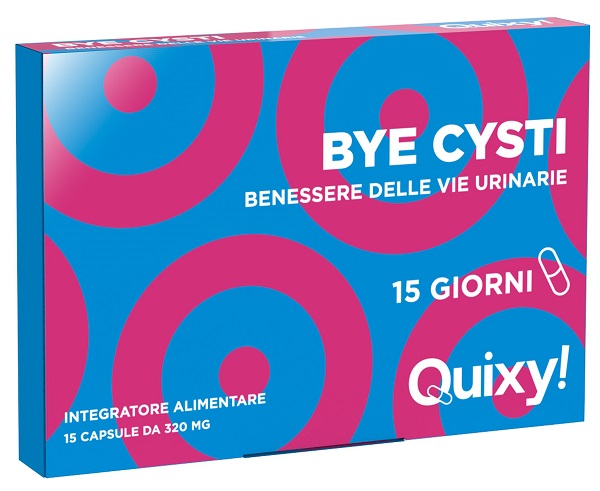 QUIXY FARMACIA BYE CISTY-DIFESA INFEZIONI URINARIE 15 CAPSULE - Farmacia Bartoli