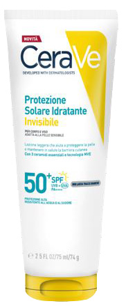 CERAVE PROTEZIONE SOLARE IDRATANTE INVISIBILE SPF50+ 75 ML - Farmacia Bartoli