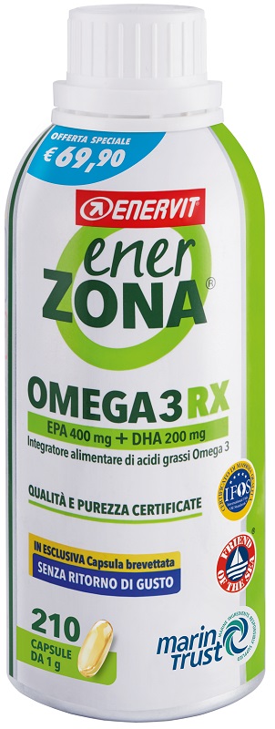 ENERZONA OMEGA 3RX 210 CAPSULE 1 G OFFERTA SPECIALE - Farmacia Bartoli