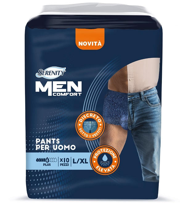 PANNOLONE A MUTANDINA SERENITY MEN COMFORT PLUS L/XL 10 PEZZI - Farmacia Bartoli