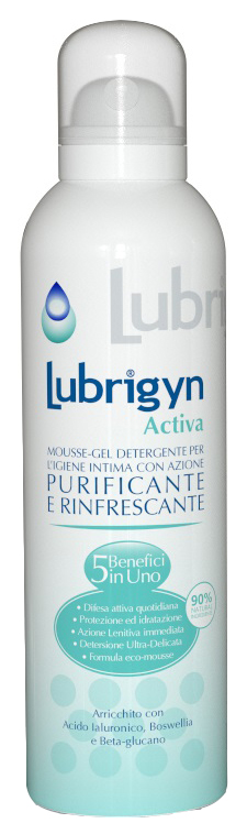 LUBRIGYN ACTIVA MOUSSE-GEL DETERGENTE 150 ML - Farmacia Bartoli