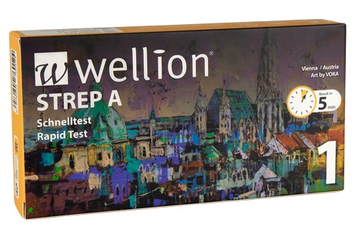 TEST RAPIDO AUTODIAGNOSTICO WELLION STREP A RILEVAZIONE QUALITATIVA ANTIGENI STREPTOCOCCO A IN CAMPIONI DI TAMPONE FARINGEO UMANO 1 PEZZO - Farmacia Bartoli