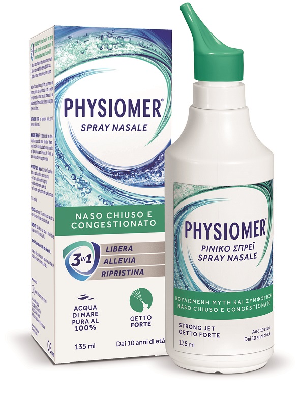 SPRAY NASALE PHYSIOMER GETTO FORTE 135 ML - Farmacia Bartoli