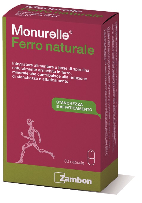 MONURELLE FERRO NATURALE 30 CAPSULE - Farmacia Bartoli