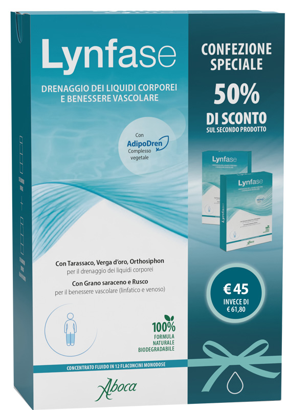 LYNFASE FLACONCINI CONFEZIONE SPECIALE 1+50% 1+1 DEL 989638477 - Farmacia Bartoli