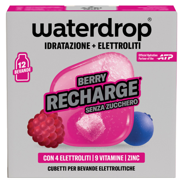 WATERDROP MICROLYTE BERRY 12 CUBETTI - Farmacia Bartoli