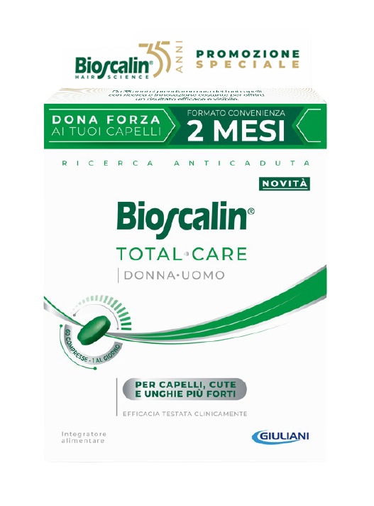 BIOSCALIN TOTAL CARE 60 COMPRESSE PROMO - Farmacia Bartoli