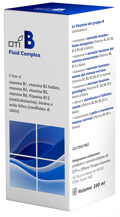 OTI B FLUID COMPLEX 200 ML SENZA GLUTINE - Farmacia Bartoli