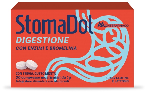 STOMADOL DIGESTIONE 30 COMPRESSE MASTICABILI - Farmacia Bartoli
