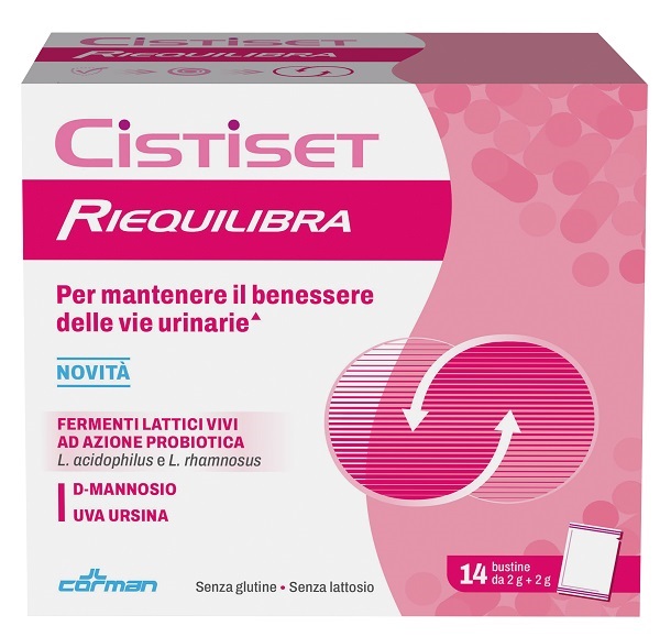 CISTISET RIEQUILIBRA 14 BUSTINE SENZA GLUTINE SENZA LATTOSIO - Farmacia Bartoli