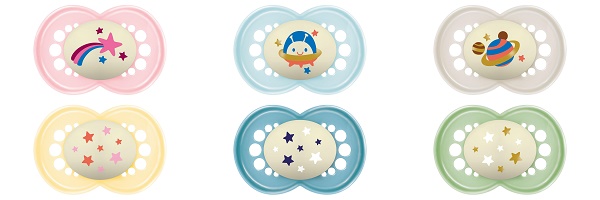 MAM SUCCHIETTO ORIGINAL NIGHT 16+ MESI SILICONE 2 PEZZI - Farmacia Bartoli
