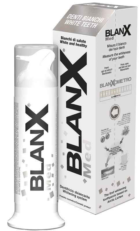 BLANX MED DENTI BIANCHI 75 ML - Farmacia Bartoli