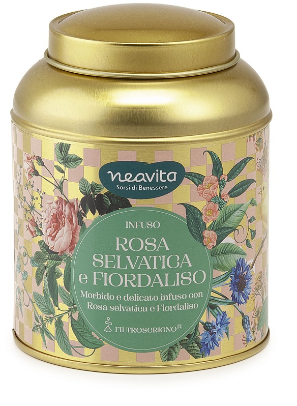 NEAVITA INFUSO ROSA SELVATICA E FIORDALISO 12 FILTROSCRIGNO IN CADDY INFUSI DI PRIMAVERA 12 FILTRI X 3,5 G - Farmacia Bartoli