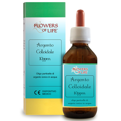 ARGENTO COLLOIDALE 10PPM 50 ML FLOWERS OF LIFE - Farmacia Bartoli